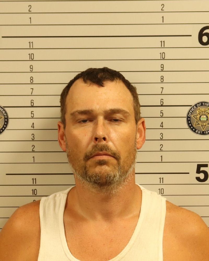 Booking photo of Christopher Shane Harden