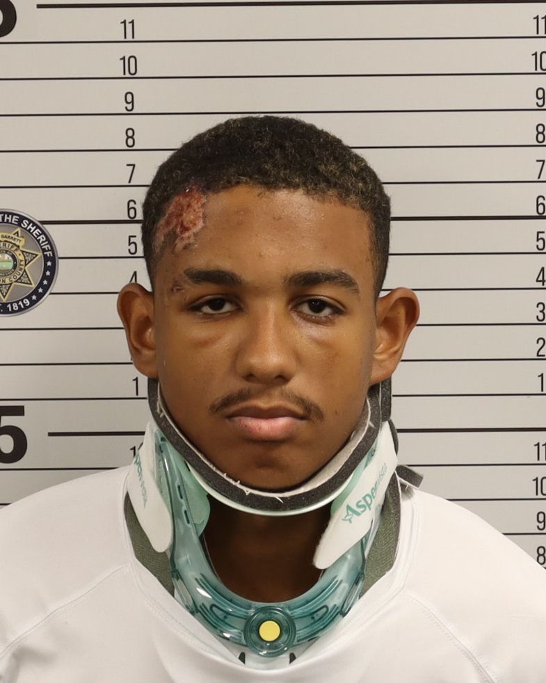 Booking photo of Adrick Terrell Hall