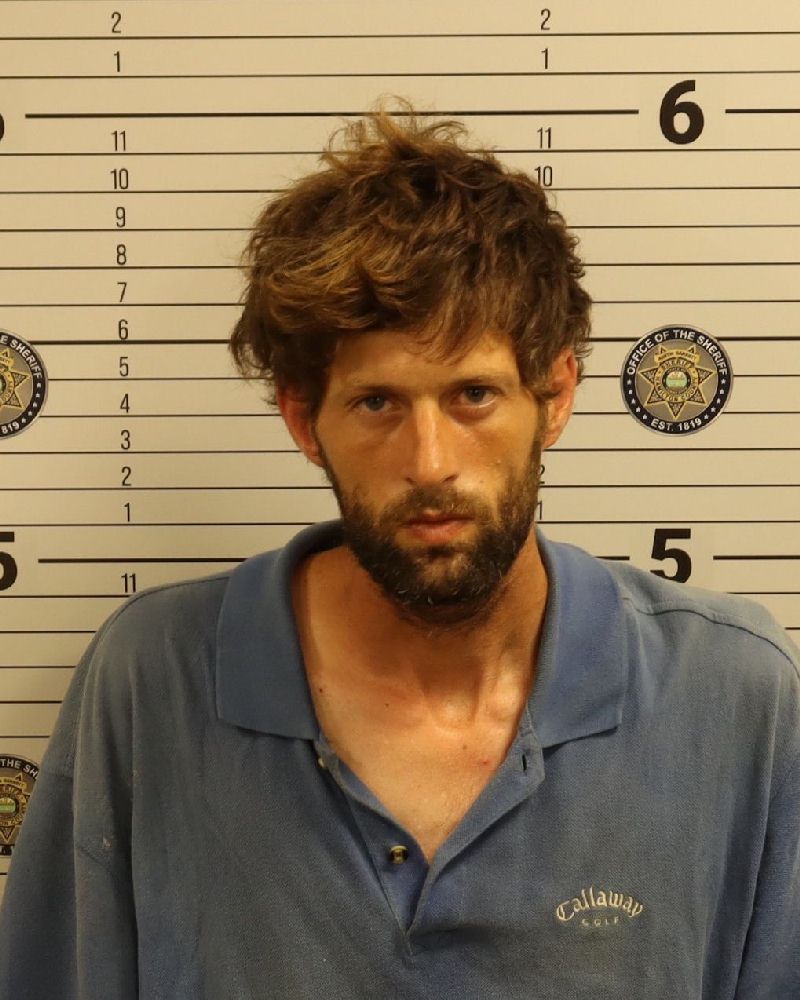 Booking photo of Daniel Garrett Dedo