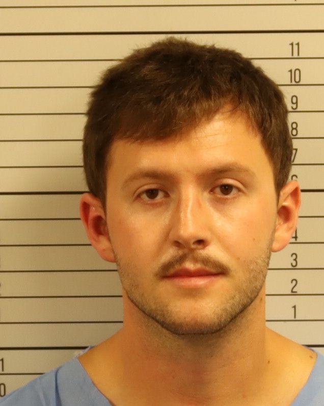 Booking photo of Isaiah Christopher Marcantel