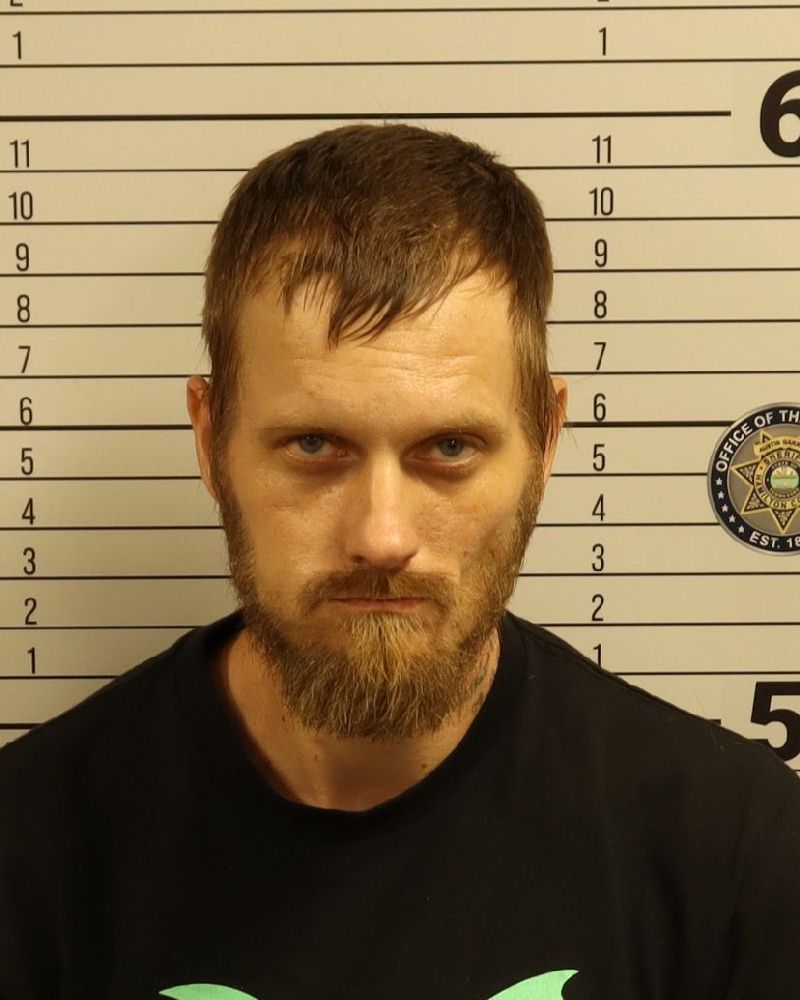 Booking photo of Anthony Scott Burr