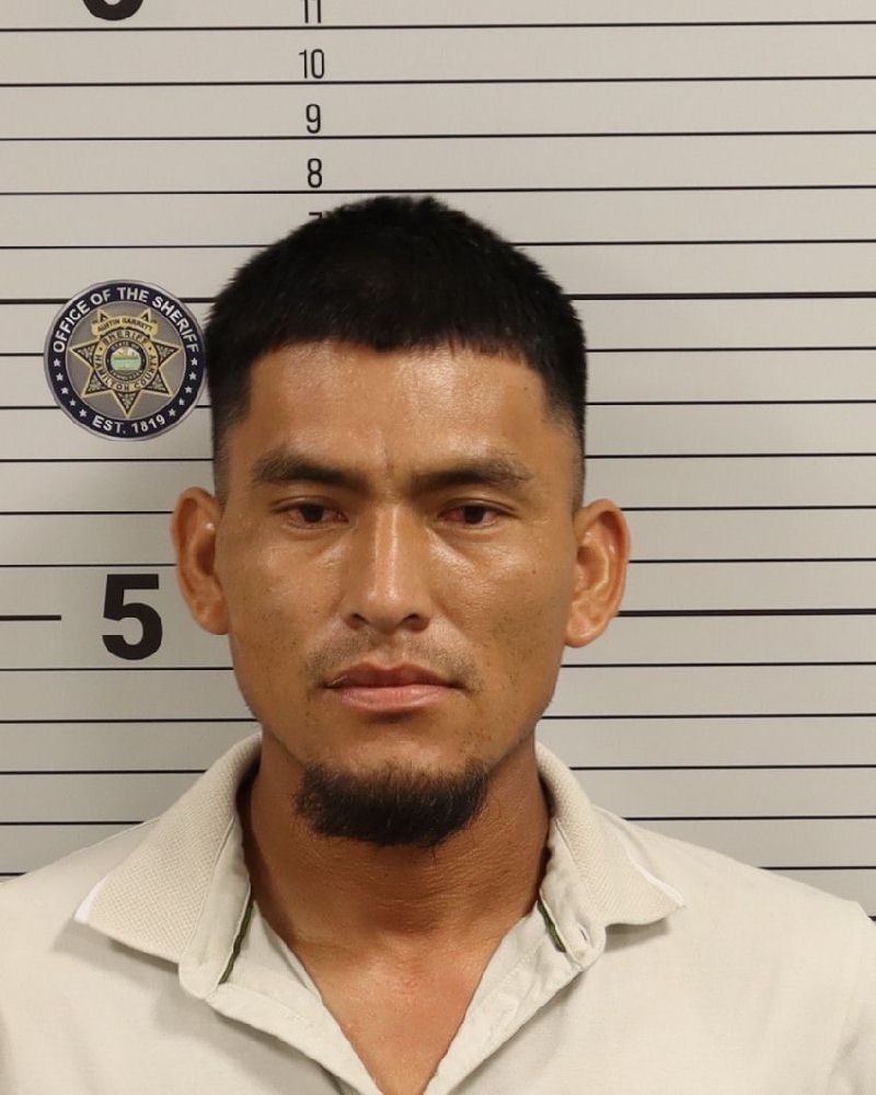 Booking photo of Misael Lopez Domingo