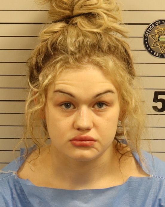 Booking photo of Emmalee Caroline Penney