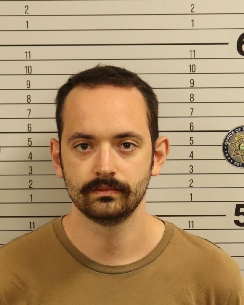Booking photo of Zachariah Scott
