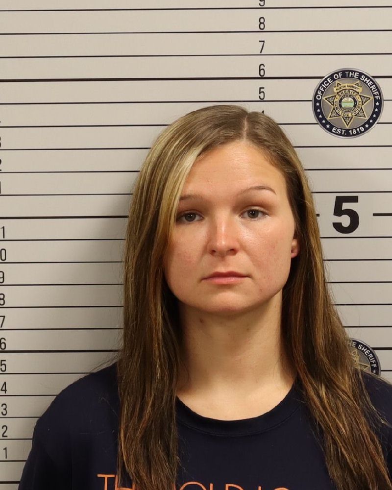 Booking photo of Katie Lynn Hamill