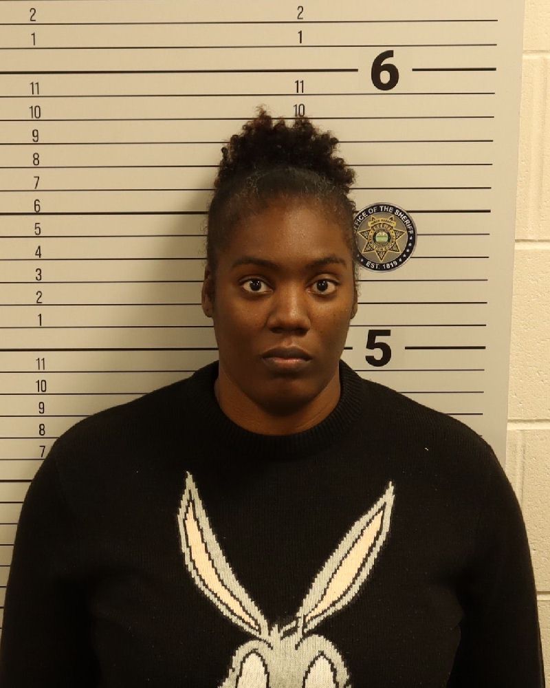Booking photo of Justina Fuget