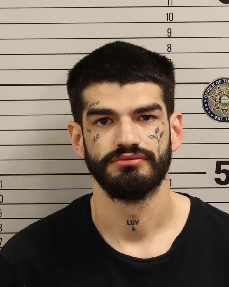 Booking photo of Dominick Christian Gonzalez