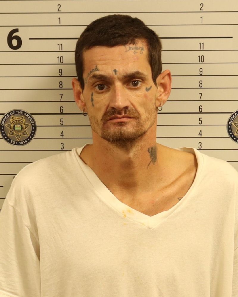 Booking photo of Robert Goff
