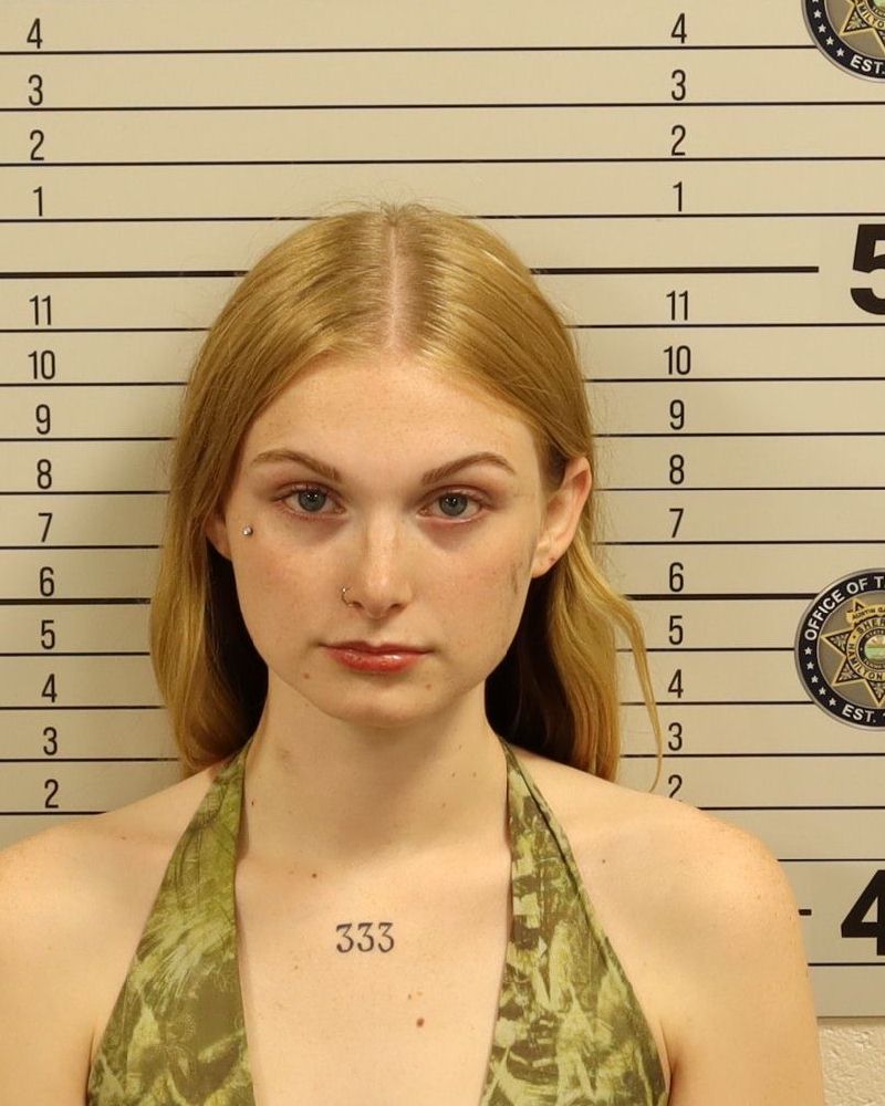 Booking photo of Mikaylah Olsen