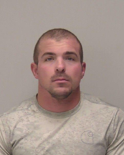 Booking photo of Jarrett Hartstuff