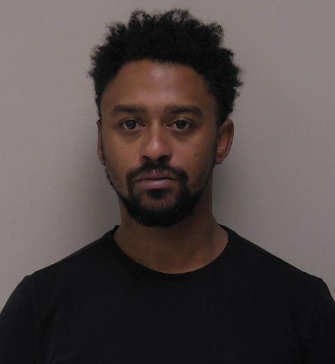 Booking photo of Micah Harris