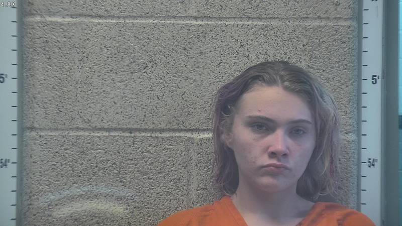 Booking photo of Emily Baldwin