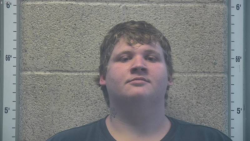 Booking photo of Ethan Miley