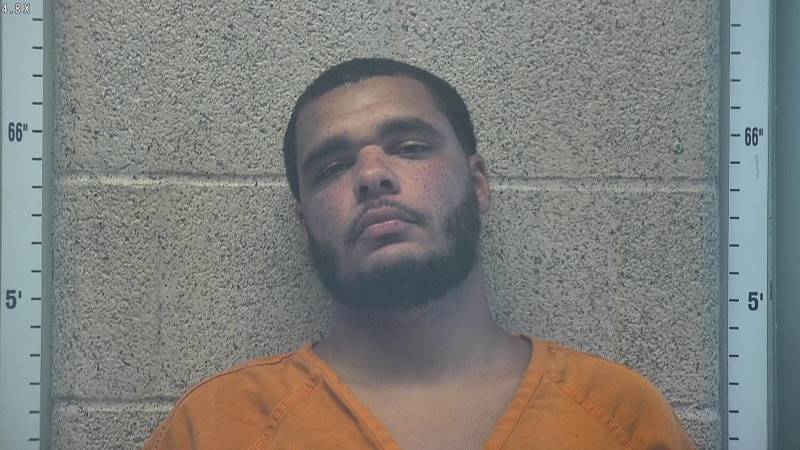 Booking photo of Blaine Jackson