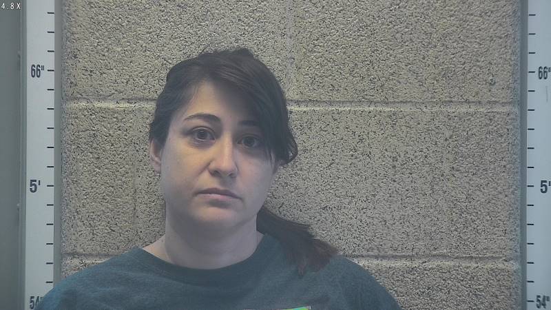 Booking photo of Megan Hopf