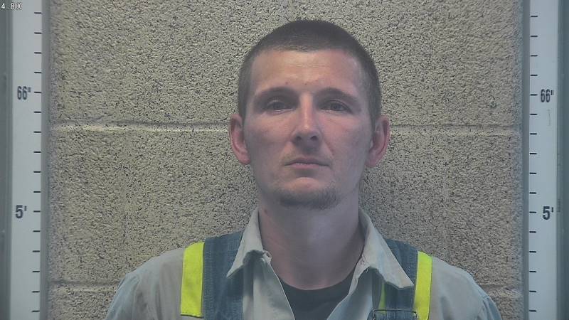 Booking photo of Justin Blackburn