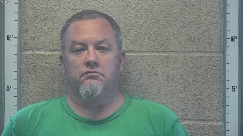 Booking photo of Mark Jesop