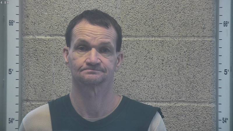 Booking photo of Paul Bruce