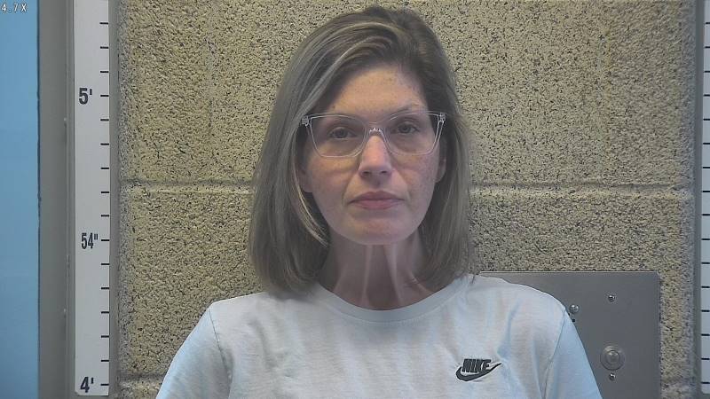 Booking photo of Candace Voyles