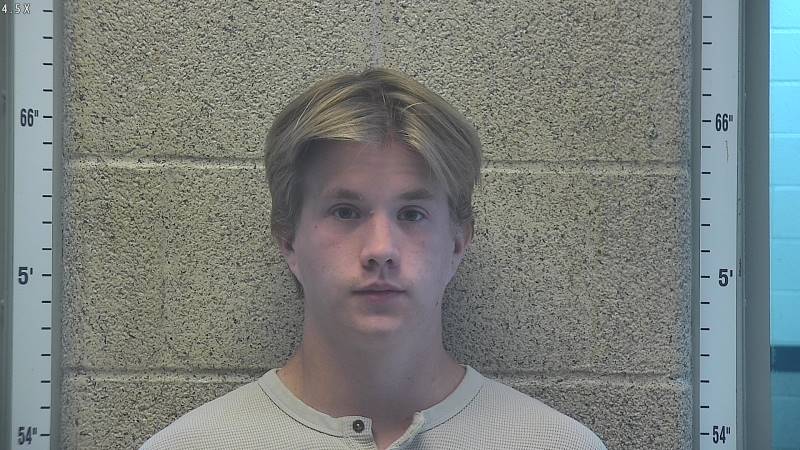 Booking photo of Luke Wellman