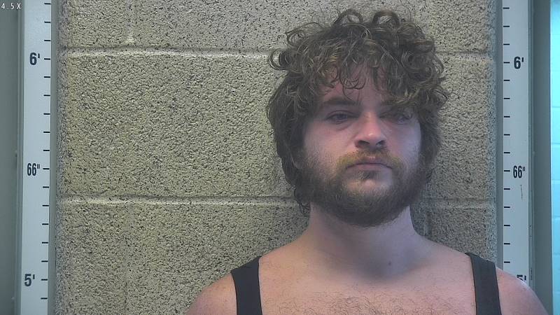 Booking photo of Dustin Casey