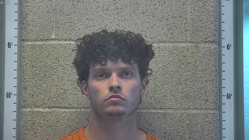 Booking photo of Hunter Gibson