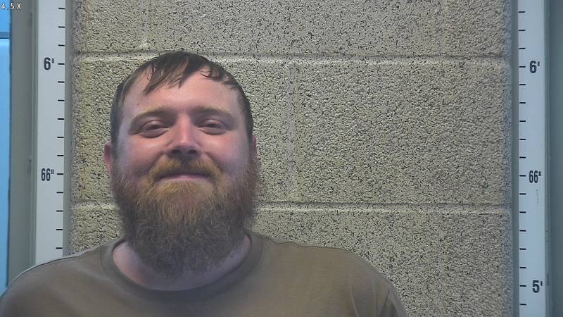 Booking photo of Landon Mitchell