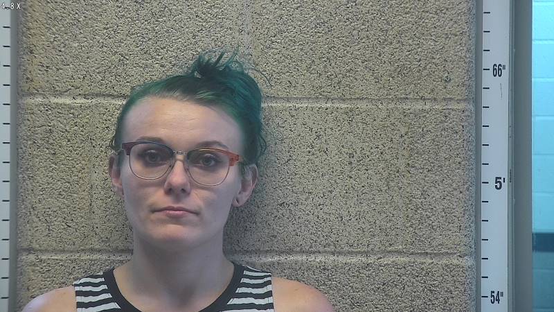 Booking photo of Halie Moore