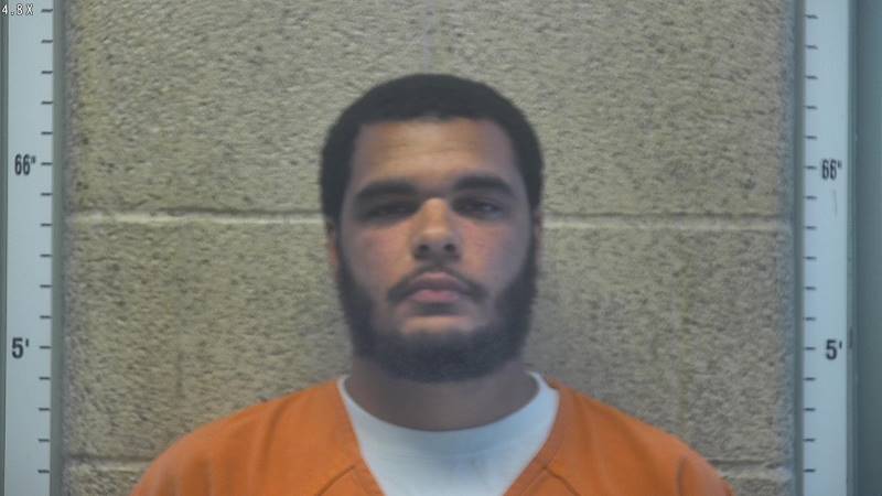 Booking photo of Blaine Jackson
