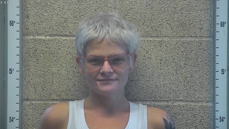 Booking photo of Kaitlynn Bridwell