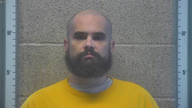 Booking photo of Aaron Pfeiffer