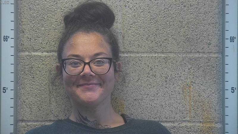 Booking photo of Shelby Harmon