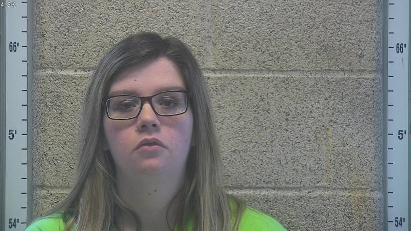 Booking photo of Amber Linzy