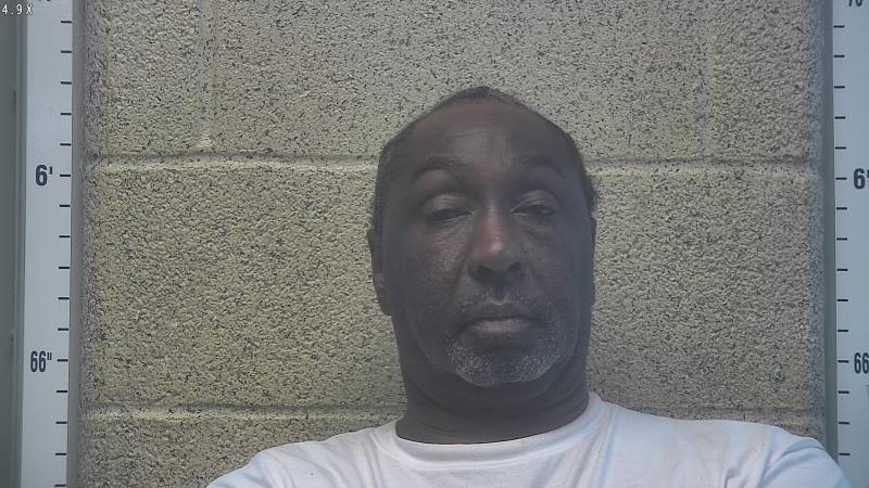 Booking photo of Russell Burrus