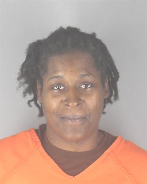 Booking photo of Samantha Carter