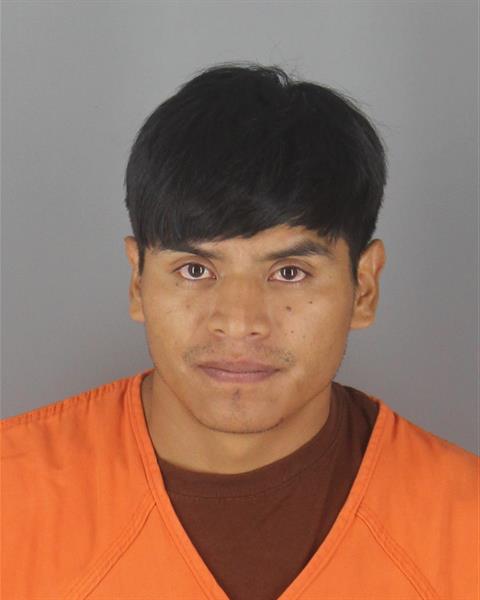 Booking photo of Luis Guaraca Paucar