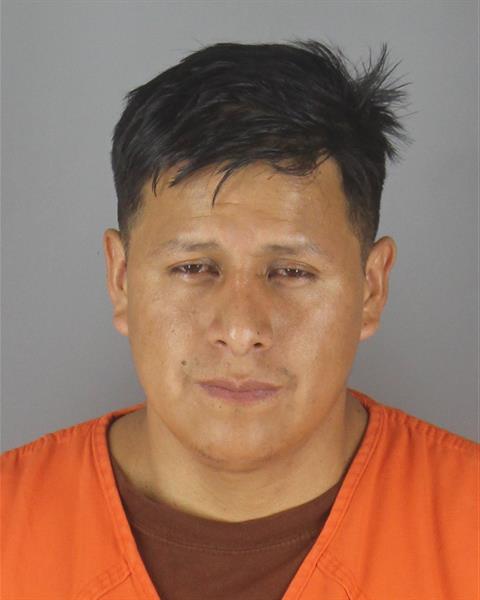 Booking photo of Christian Yunga Chapa