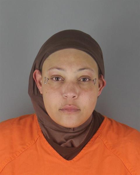Booking photo of Marguerite Van Buren