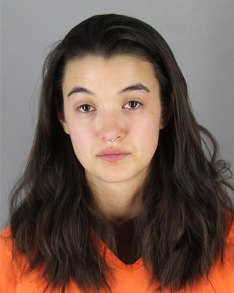 Booking photo of Haley Gill