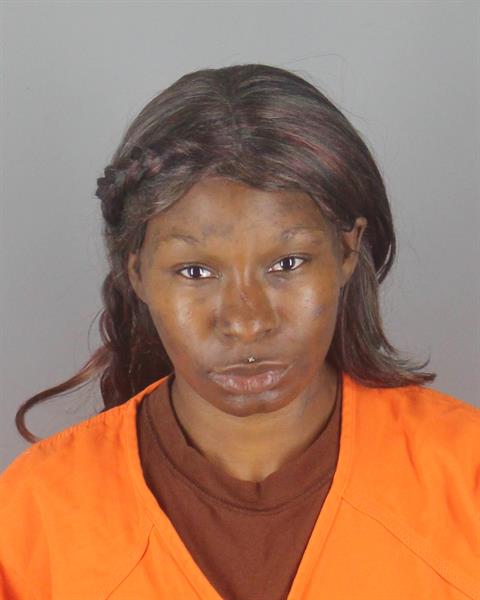Booking photo of Shaniya Scott