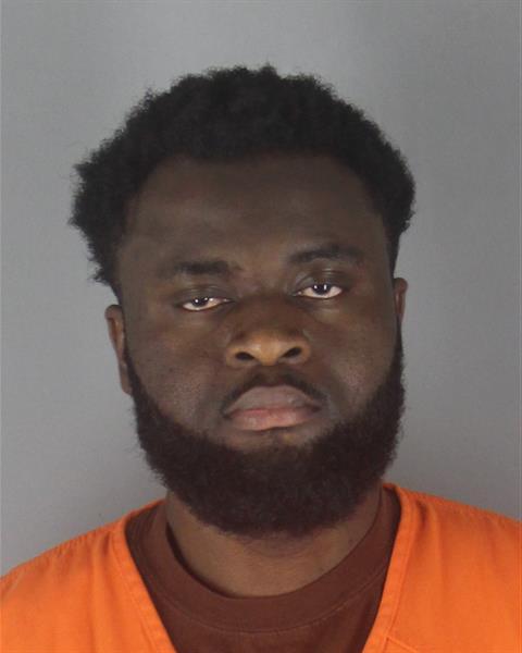 Booking photo of Johnson Adu