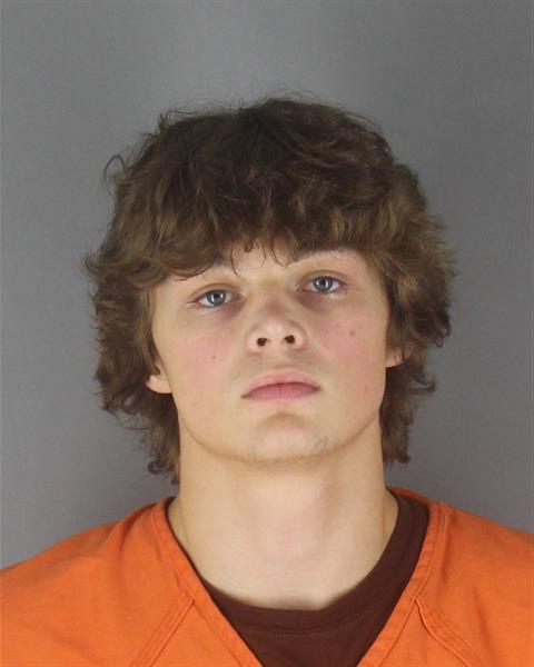 Booking photo of Jackson Barron