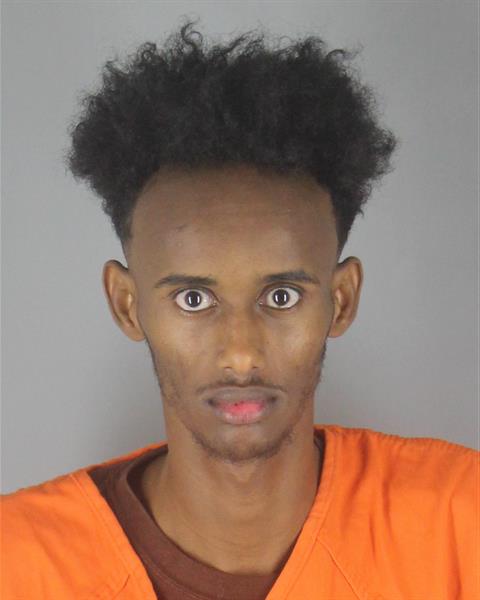Booking photo of Sadam Dahir