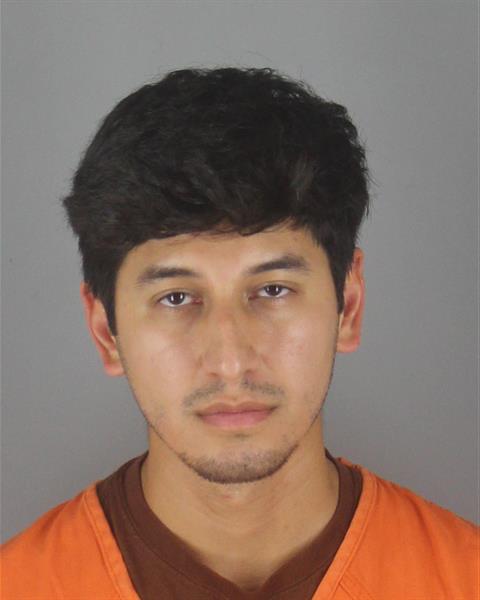 Booking photo of Derek Mendez