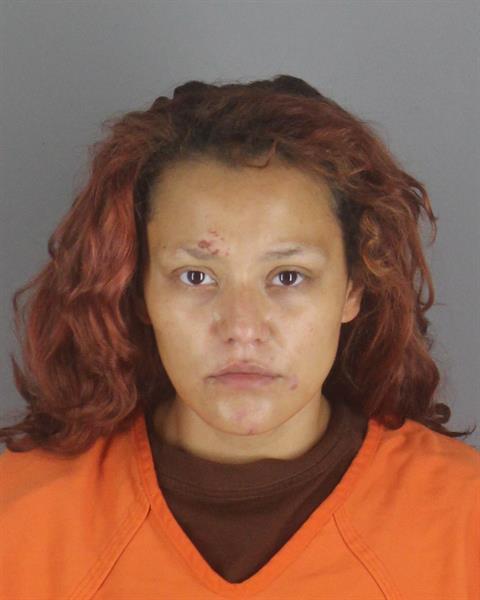 Booking photo of Aiyana Buck