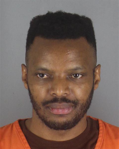 Booking photo of Duncan Nyabando