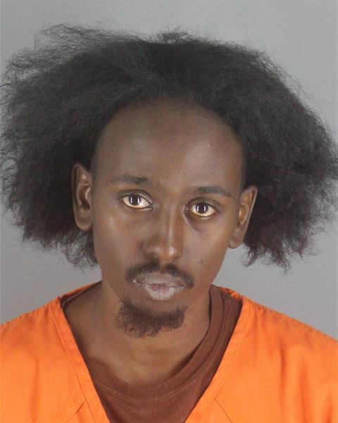 Booking photo of Khalid Mohamed