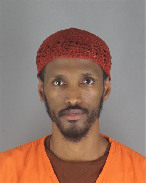 Booking photo of Zakaria Omar
