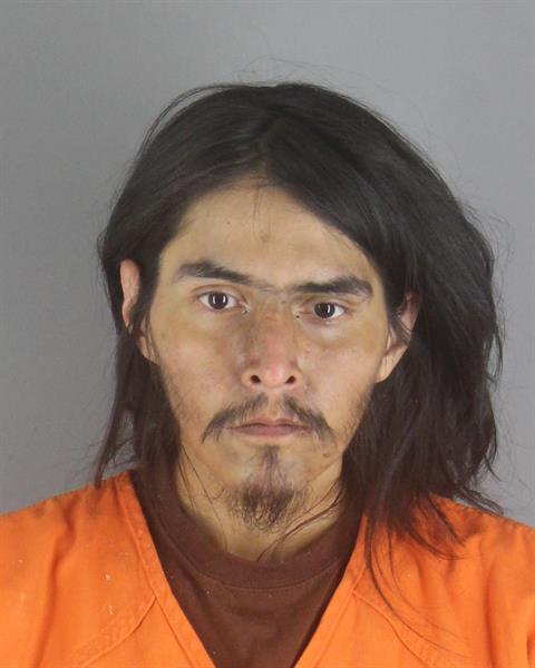Booking photo of Travis Woundedfoot