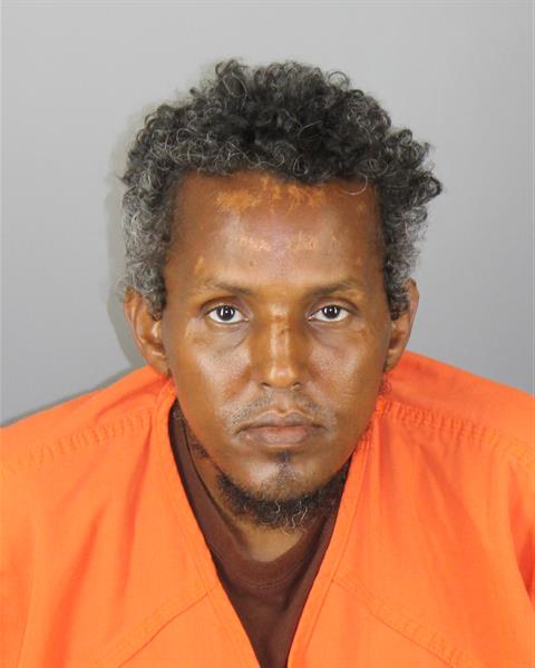 Booking photo of Mohamed Arale